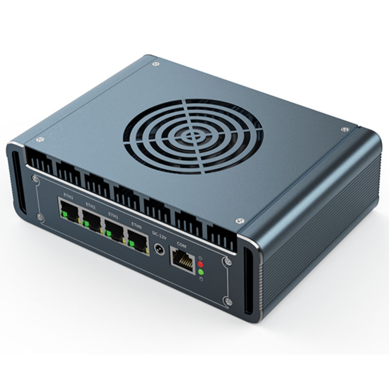 12th Gen Intel I3-1115G4 Fanle - огляд і ціна Pfsense Firewall Router 2.5G 4 I226