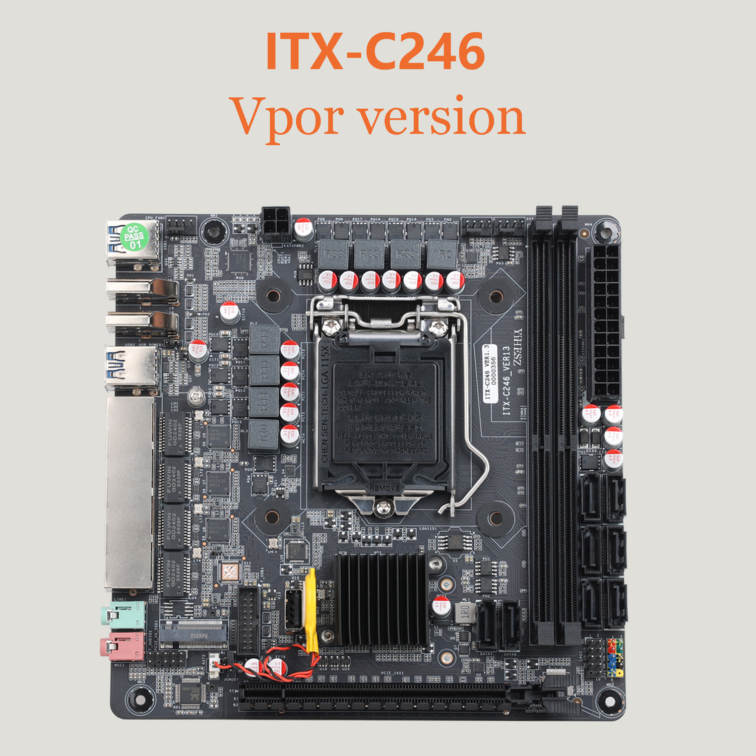 C246 Mini-ITX Motherboard 8 Ba - огляд і ціна Nas Motherboard 8 Sata Mini Itx