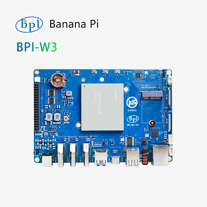 BPI W3 Open Source Router Deve - огляд і ціна Rockchip Rk3588 Development Board
