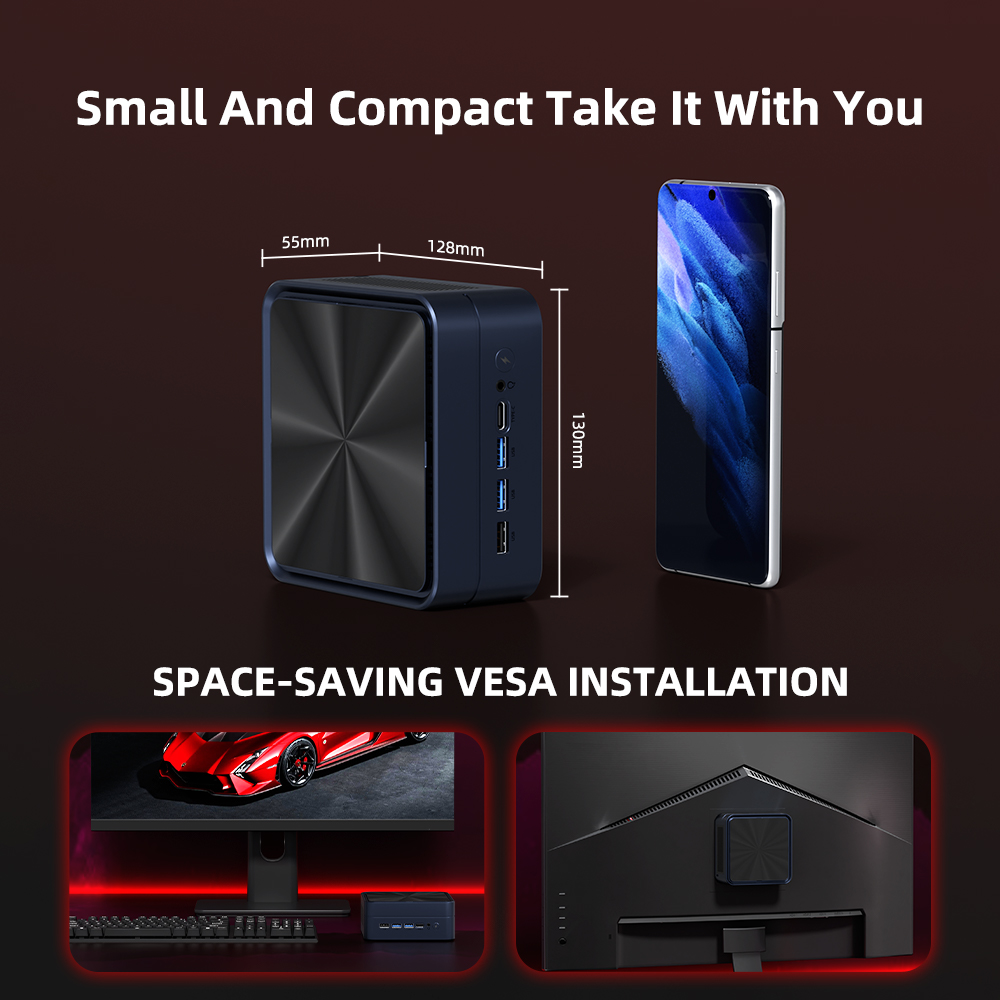 Mini PC AMD Ryzen 7 7735HS 784 - огляд і ціна Amd Ryzen 7 7840Hs Mini Pc