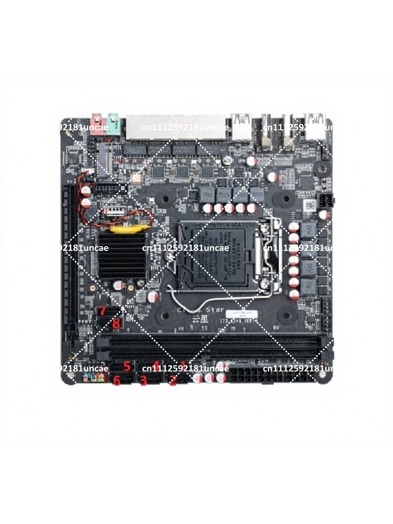 Mini ITX Motherboard for 8th 9 - огляд і ціна Nas Motherboard 8 Sata Mini Itx