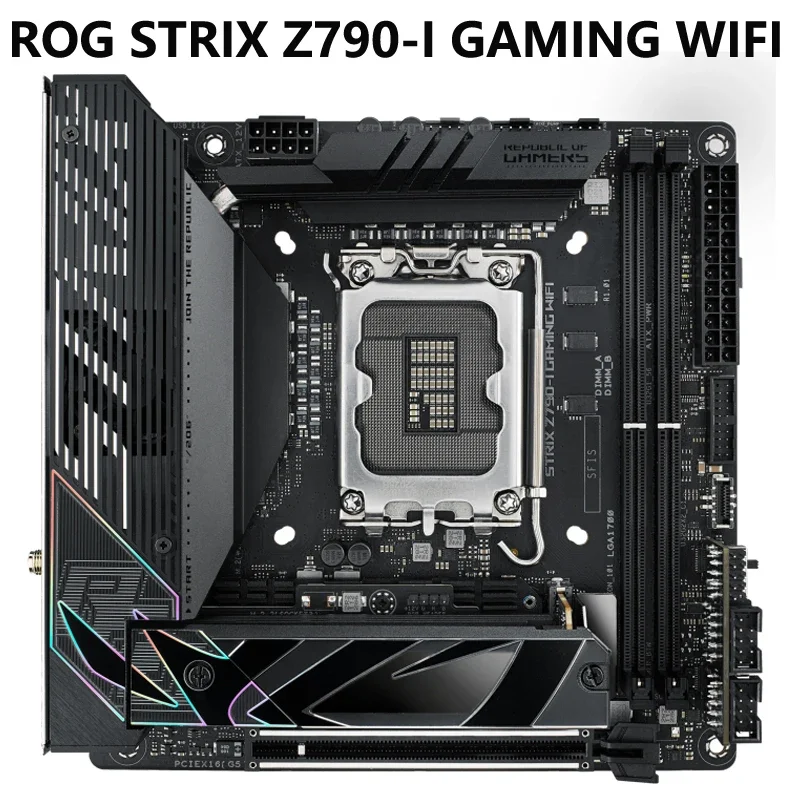 ASUS ROG STRIX Z790-I GAMING W - огляд і ціна Lga1700 Itx Motherboard Ddr5