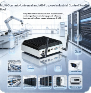 Mini Industrial PC - Quad-Core - огляд і ціна Fanless Industrial Pc Rs485 Core I7