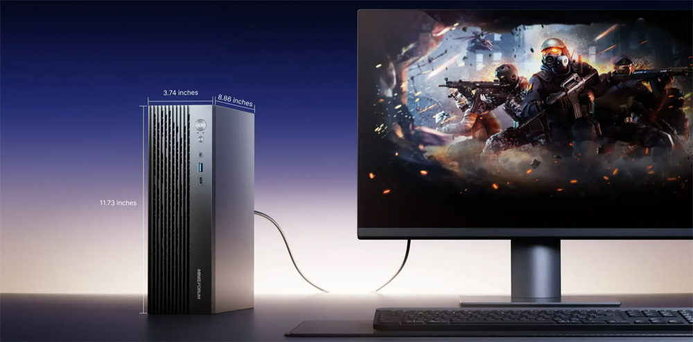 Minisforum Gamer Mini PC AMD R - огляд і ціна Mini Pc Rtx 4060 Ddr5
