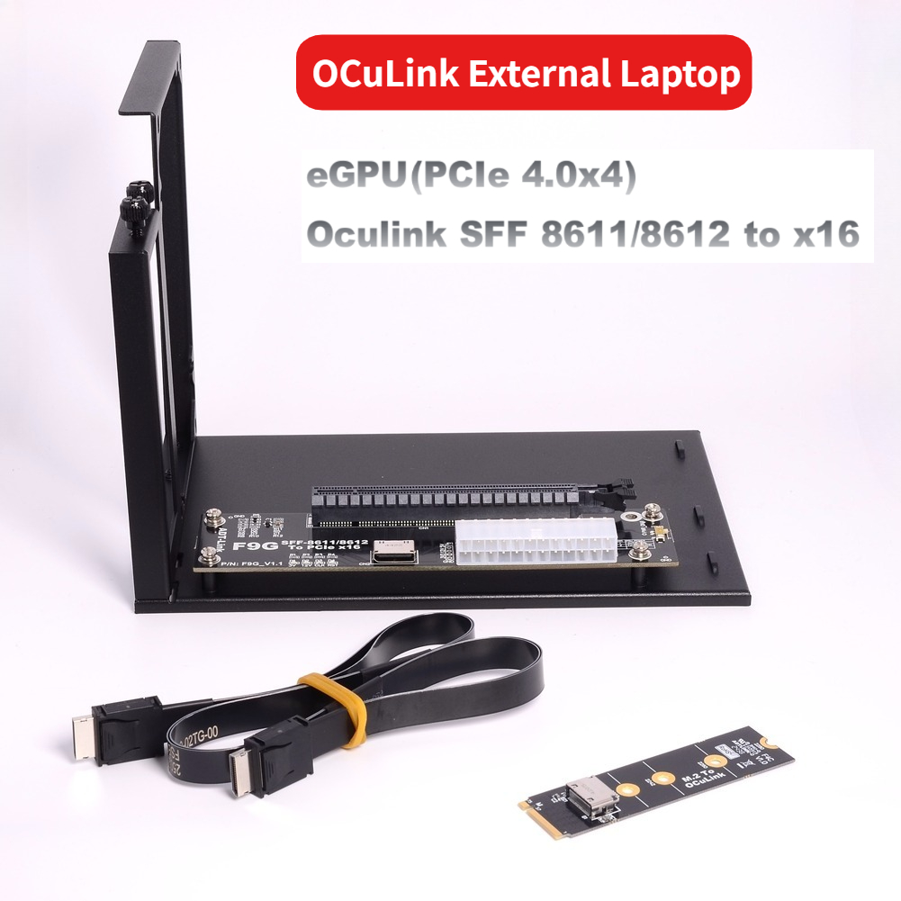 F9G-BK7 PCIe 4.0 X4 64Gbps OCu - огляд і ціна Oculink Egpu Mini Pc