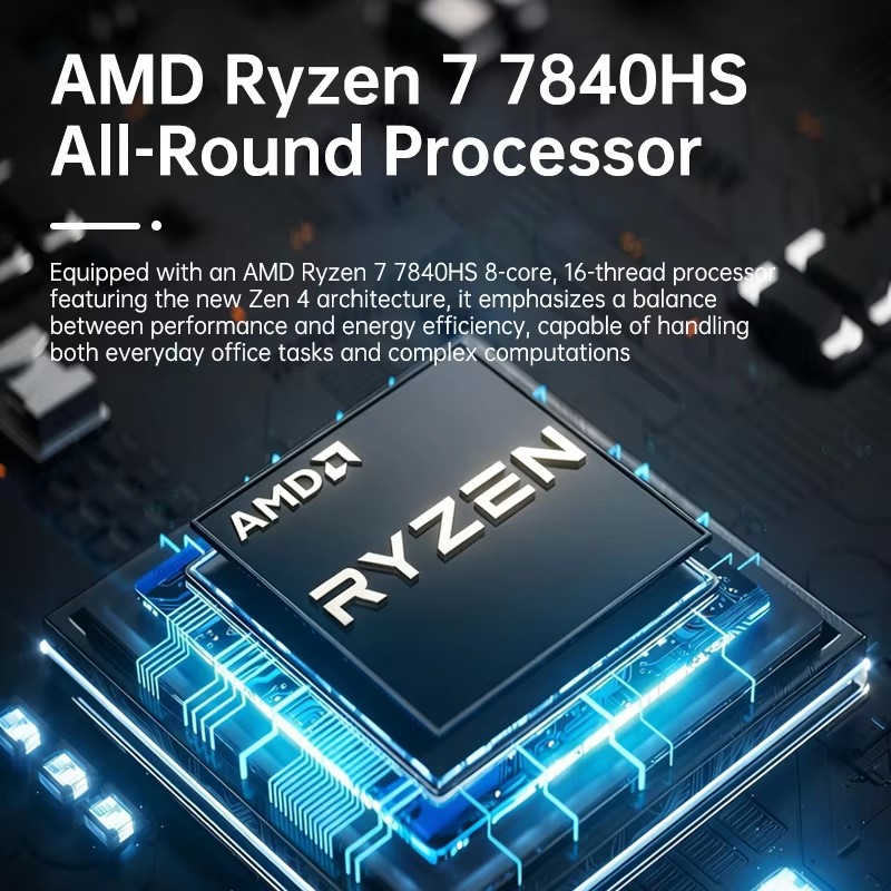 Topton Portable Gaming Mini PC - огляд і ціна Amd Ryzen 7 7840Hs Mini Pc