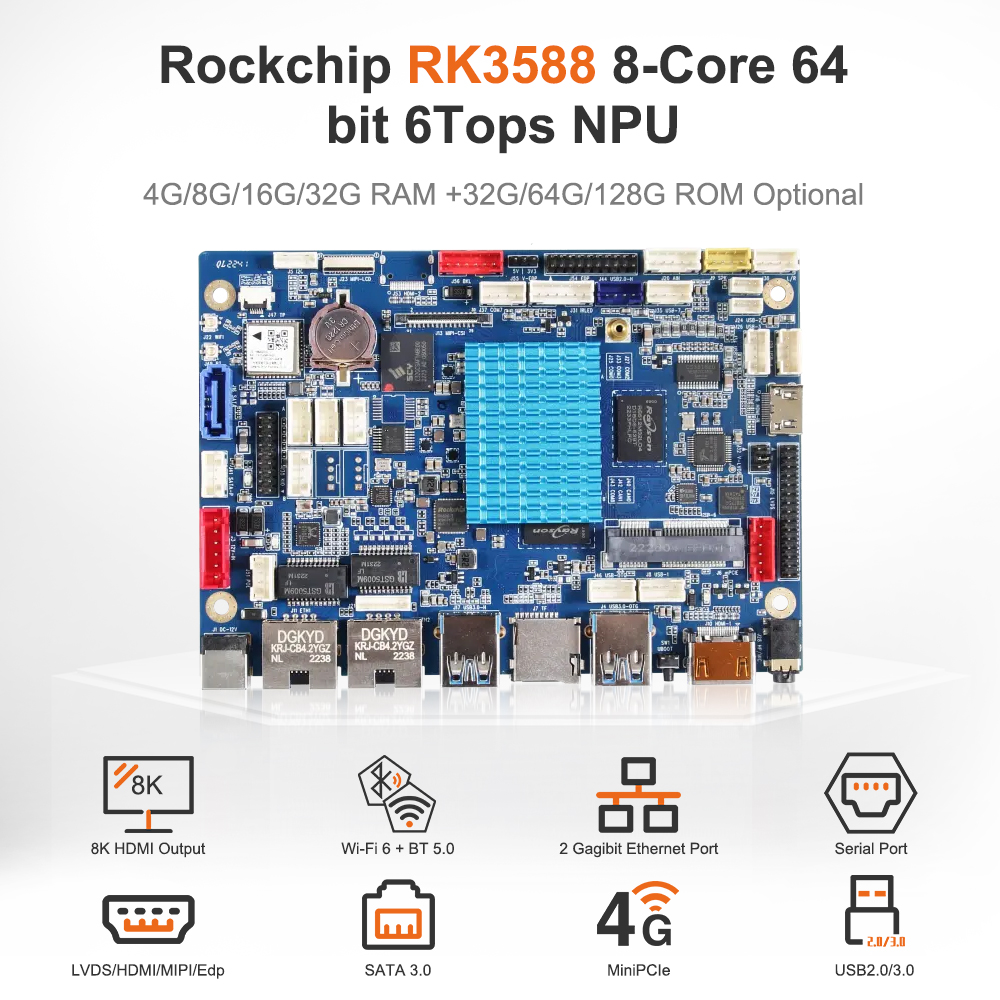 Rockchip RK3588 development bo - огляд і ціна Rockchip Rk3588 Development Board