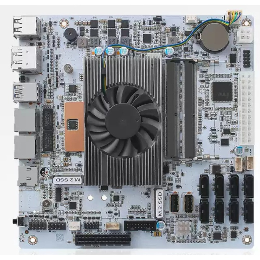 Mini‑ITX White M11 NAS Motherb - огляд і ціна Nas Motherboard 8 Sata Mini Itx