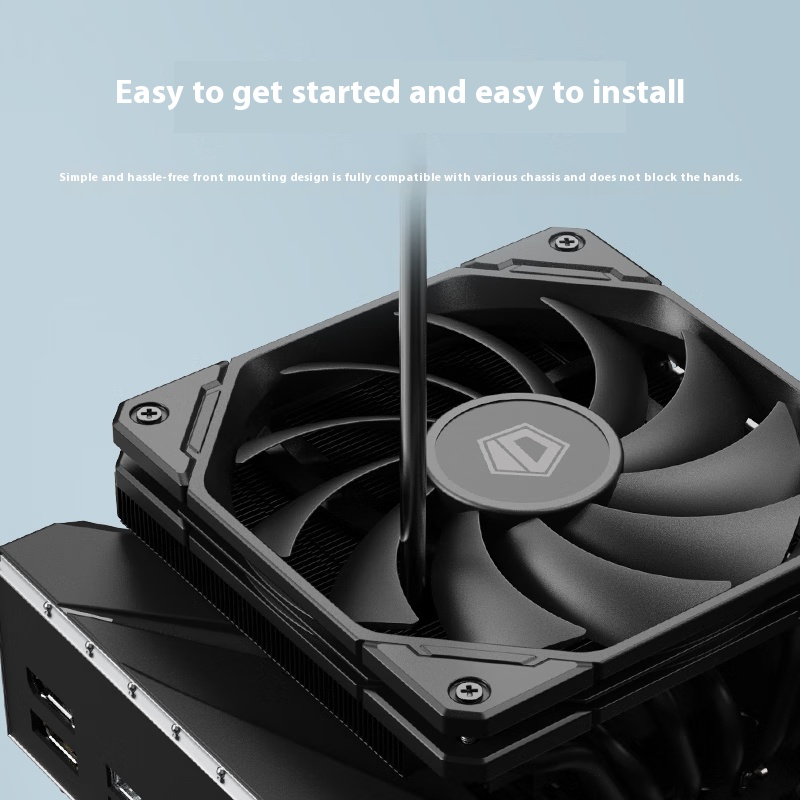 ID-COOLING IS-67-XT 6 Heat Pip - огляд і ціна Lga1700 Itx Motherboard Ddr5