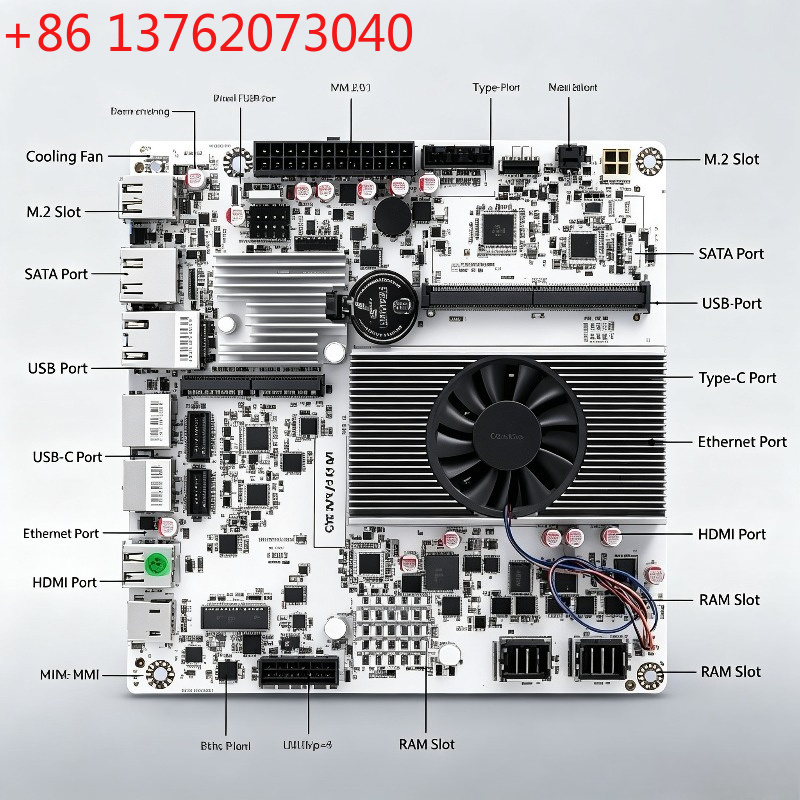 Mini ITX NAS Motherboard with  - огляд і ціна Nas Motherboard 8 Sata Mini Itx