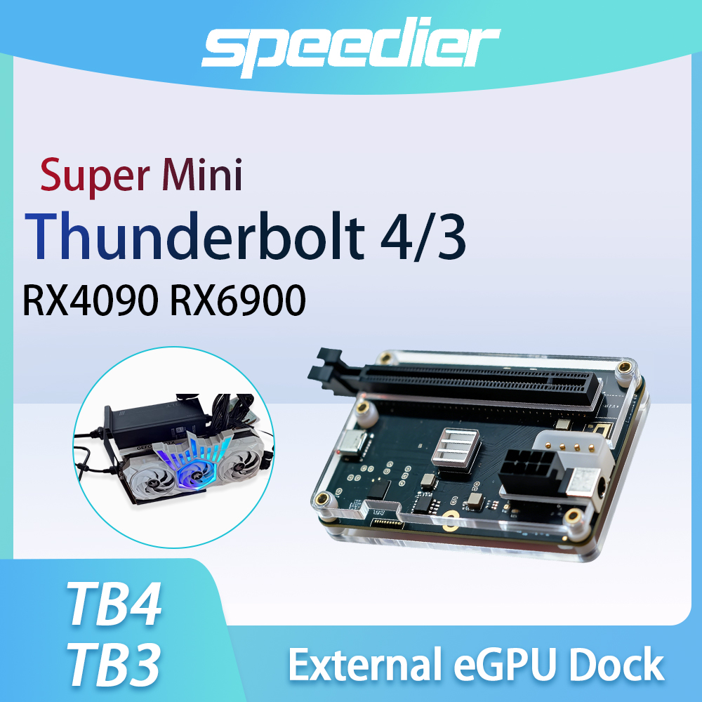 Thunderbolt 4 3 eGPU Dock Exte - огляд і ціна Thunderbolt 4 Egpu Dock Mini Pc