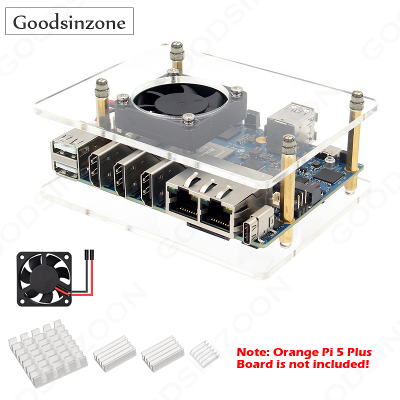 Orange Pi 5 Plus Case with Fan - огляд і ціна Orange Pi 5 Plus 16Gb