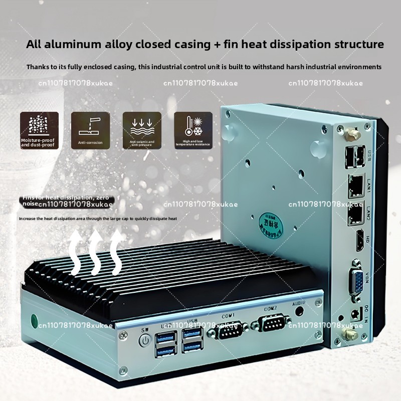 Mini Industrial PC - Quad-Core - огляд і ціна Fanless Industrial Pc Rs485 Core I7