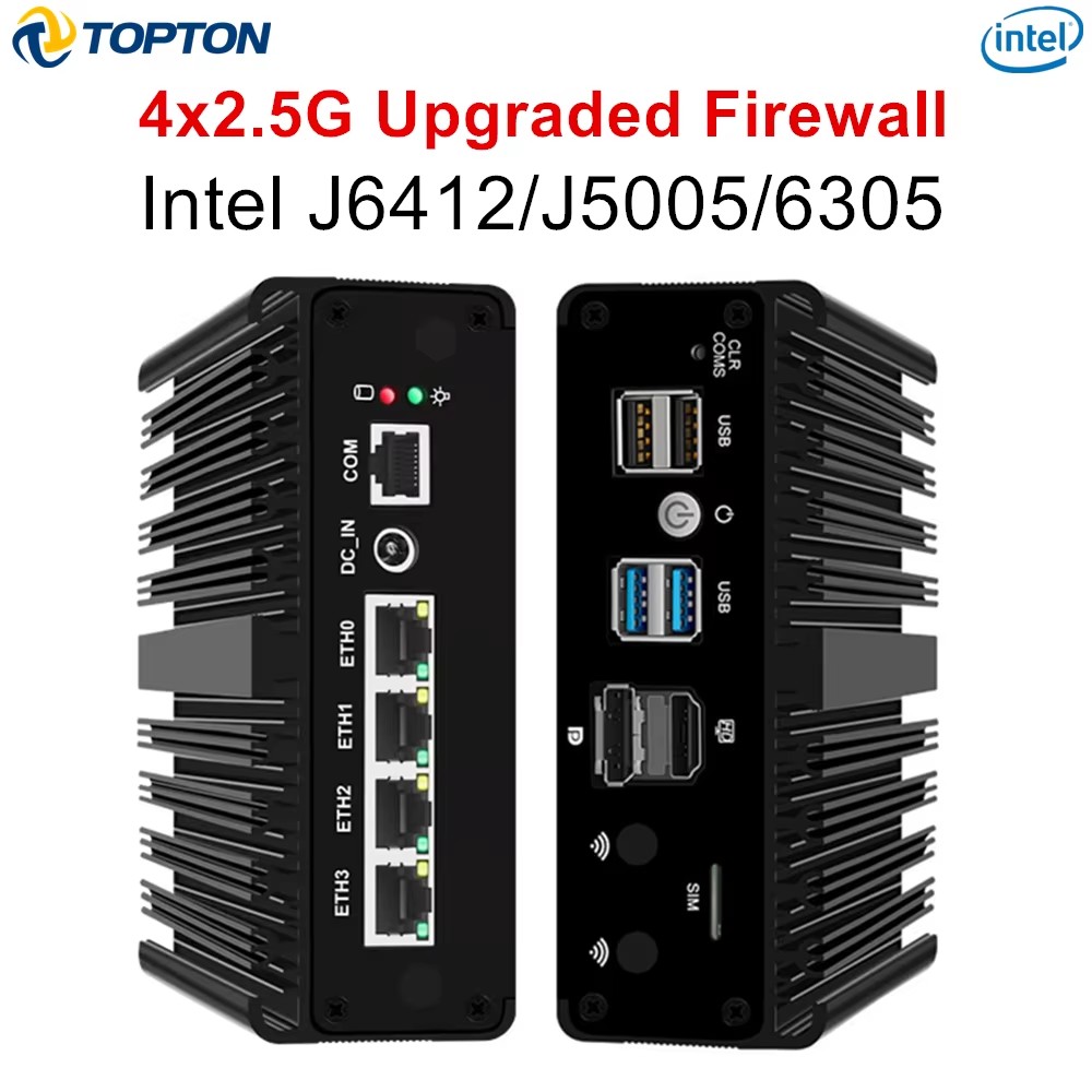 Intel N150 Mini PC Firewall Ro - огляд і ціна Pfsense Firewall Router 2.5G 4 I226