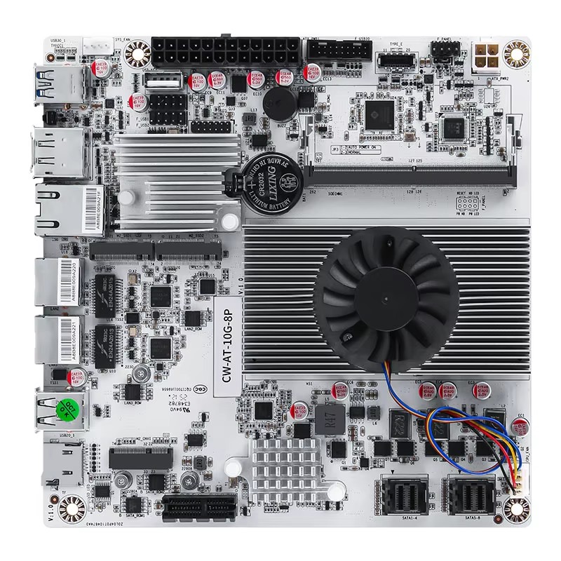 8-Bay NAS Mini ITX Motherboard - огляд і ціна Nas Motherboard 8 Sata Mini Itx
