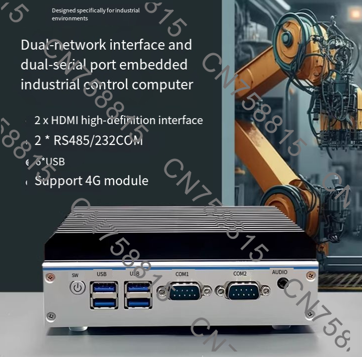 Dual LAN/Serial RS485, Fanless - огляд і ціна Fanless Industrial Pc Rs485 Core I7