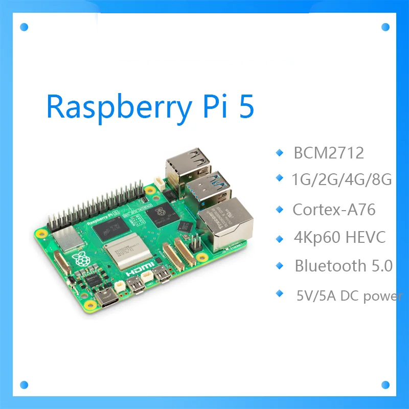 Official Original Raspberry Pi - огляд і ціна Raspberry Pi 5 8Gb Board
