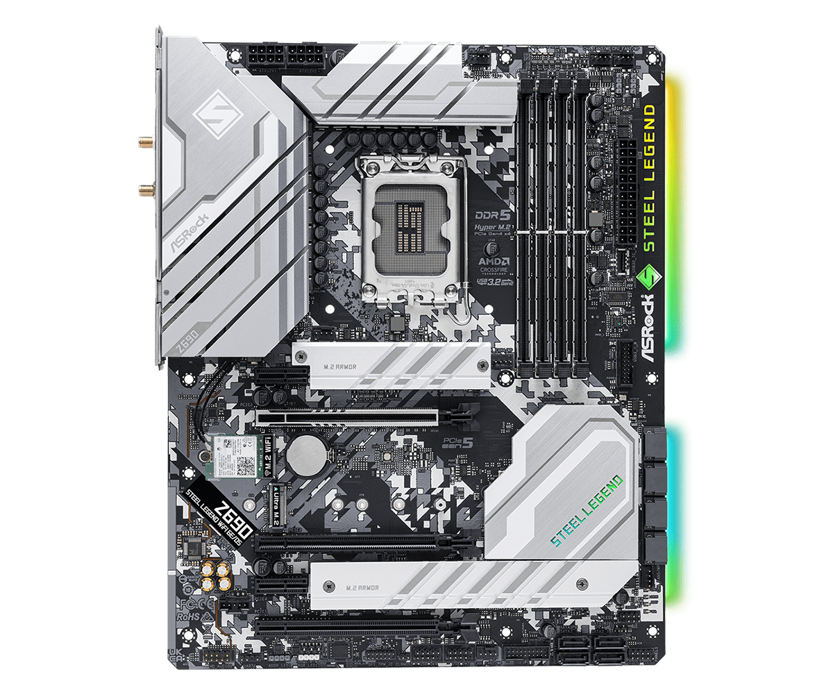 Z690 LGA1700 Motherboard ASROC - огляд і ціна Lga1700 Itx Motherboard Ddr5