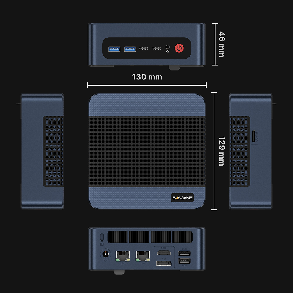 BOSGAME M4 Neo Mini PC AMD Ryz - огляд і ціна Amd Ryzen 7 7840Hs Mini Pc