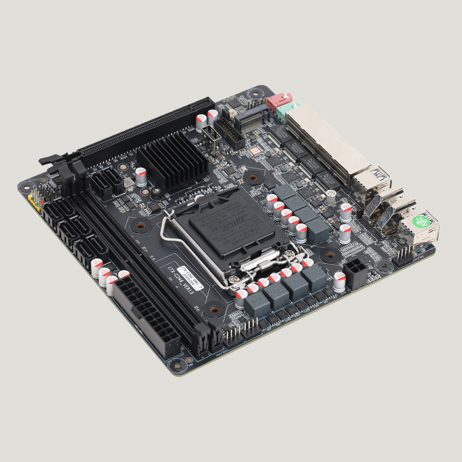 8-Bays C246 Vpro NAS Motherboa - огляд і ціна Nas Motherboard 8 Sata Mini Itx