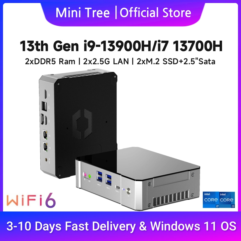 13Th Gen Mini Gaming PC Window - огляд і ціна Intel Core I9 13900H Mini Pc