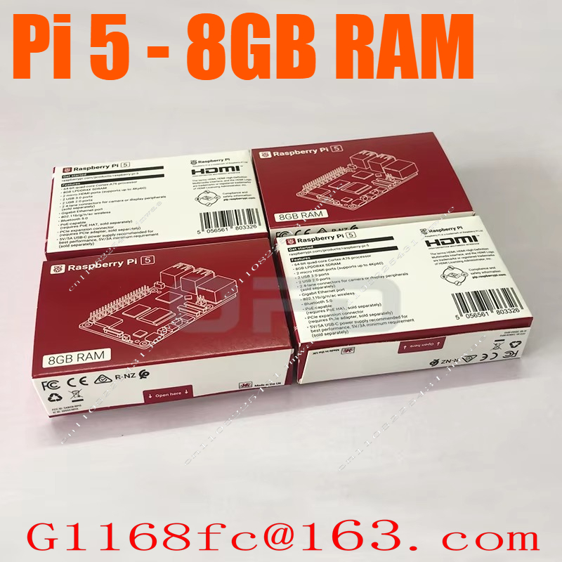 Pi 5 2GB/4GB/8GB Memory Develo - огляд і ціна Raspberry Pi 5 8Gb Board