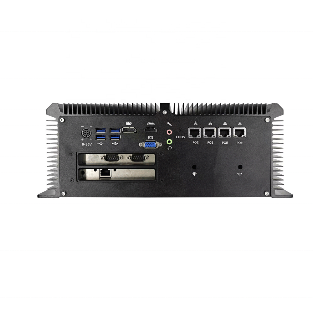 12V 24V Rugged Fanless Industr - огляд і ціна Fanless Industrial Pc Rs485 Core I7