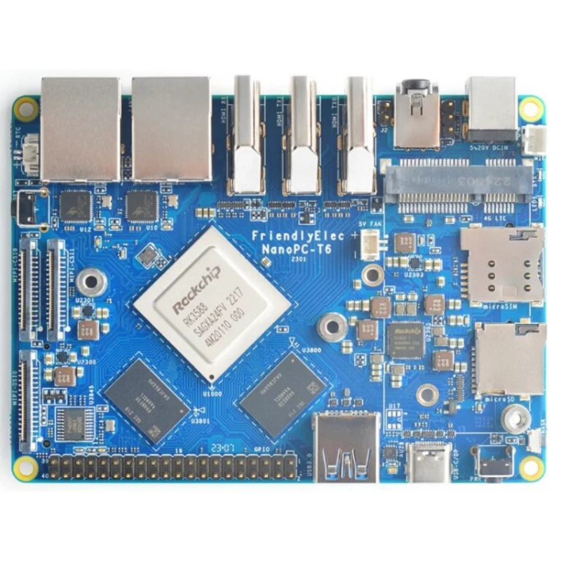 VoltSNanopc T6 Development Boa - огляд і ціна Rockchip Rk3588 Development Board