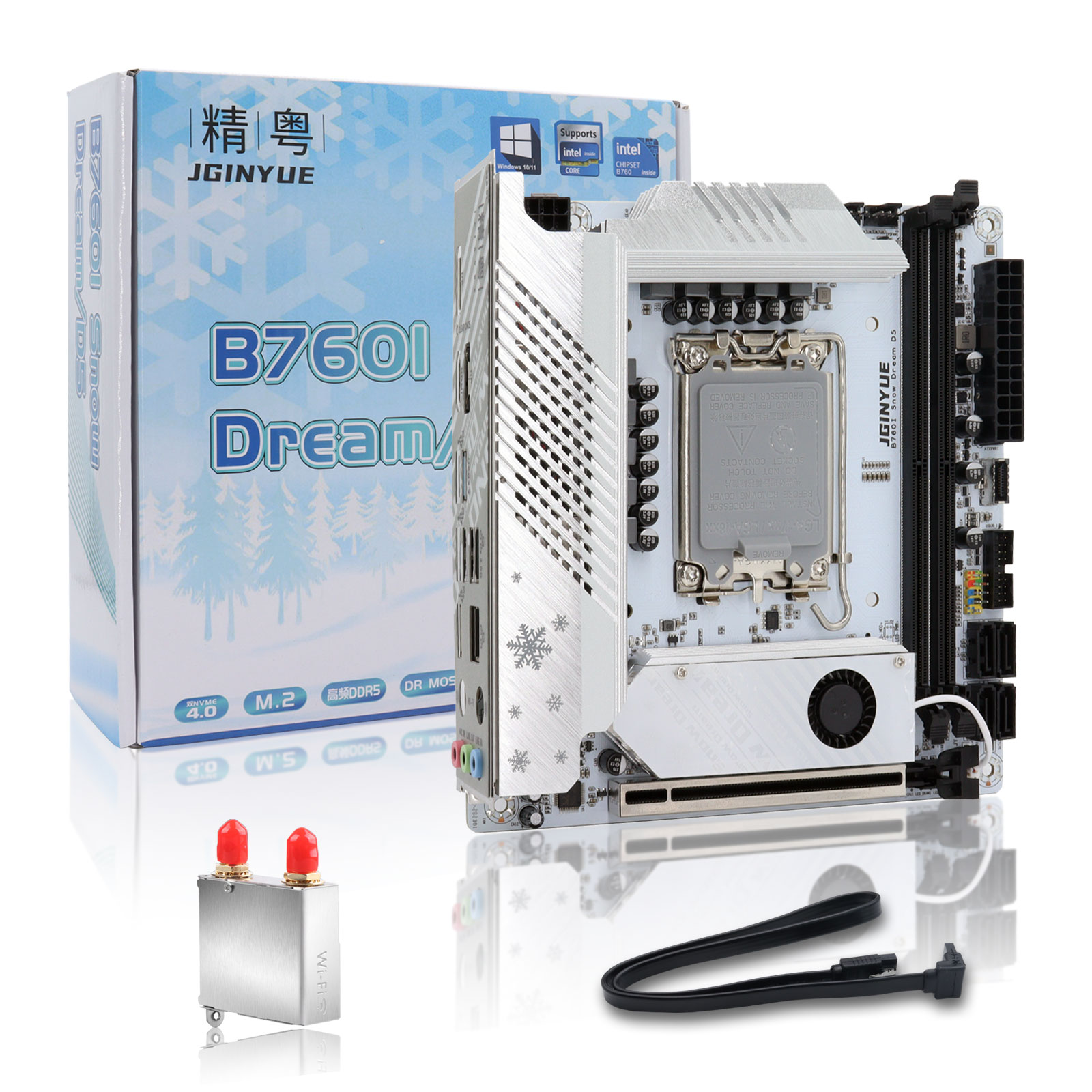 B760i ARGB WIFI DDR5 Motherboa - огляд і ціна Lga1700 Itx Motherboard Ddr5