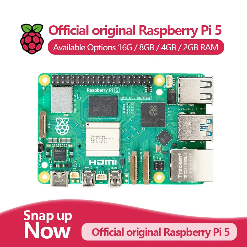 VivaOfficial Original Raspberr - огляд і ціна Raspberry Pi 5 8Gb Board