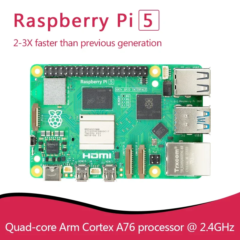 VivaOfficial Original Raspberr - огляд і ціна Raspberry Pi 5 8Gb Board