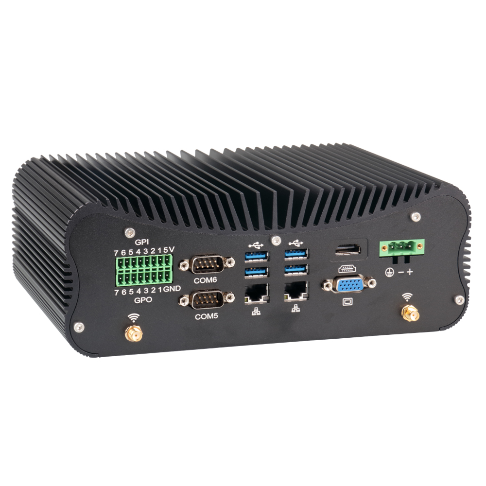Industrial Fanless Mini PC 11/ - огляд і ціна Fanless Industrial Pc Rs485 Core I7